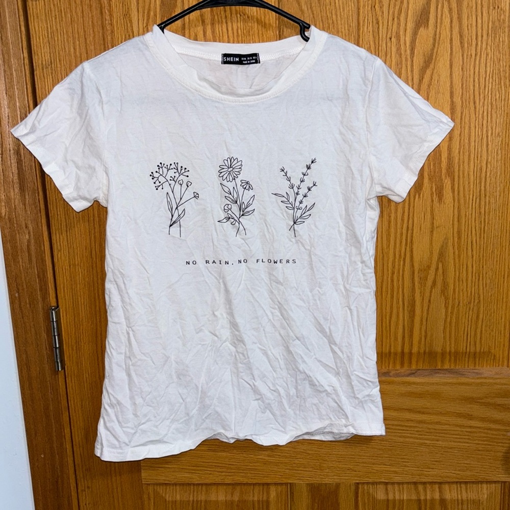 Tshirt, Shein, white shirt